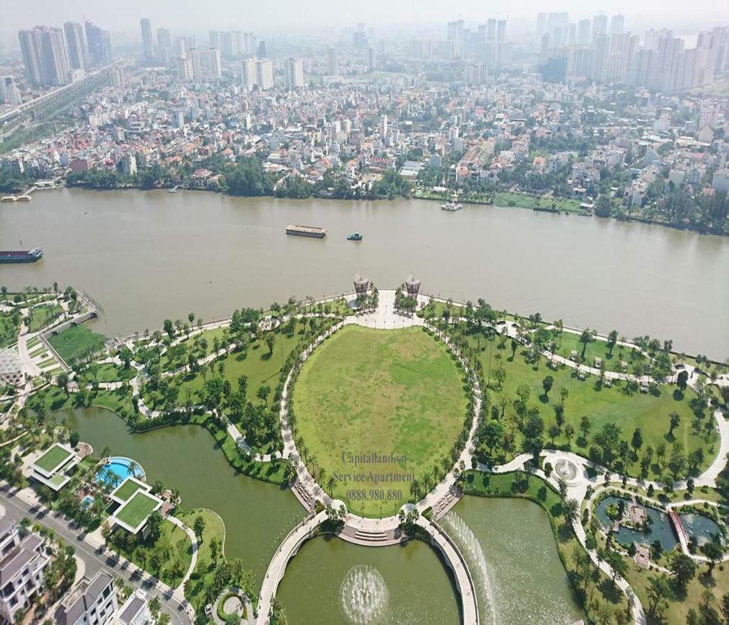 Capitalland'S Service Apartment Landmark 6 Vinhomes Ho Chi Minh-stad Buitenkant foto